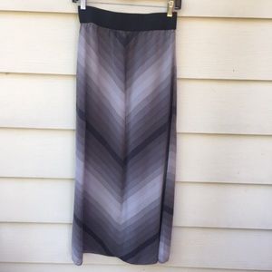 BCBGMaxAzria Silk Maxi Skirt